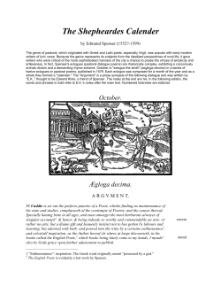 The Shepheardes Calender