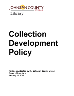 Collection Development Policy