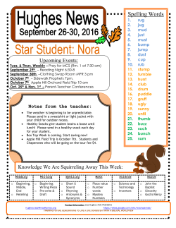 Newsletter 9/23/16