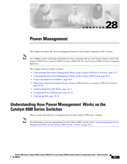 Power Management