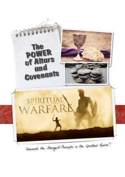 Altars and Covenants