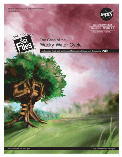 Case of the Wacky Water Cycle