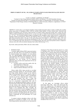 Firing Stability of SiNy / SiNx Surface Passivation Stacks for