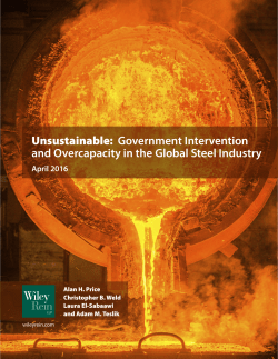 Government Intervention and Overcapacity in the Global Steel Industry