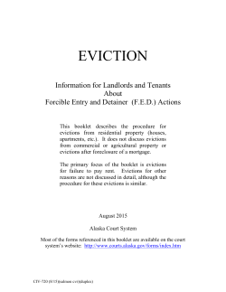 CIV-720 Eviction Booklet