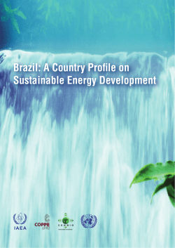 Brazil : a country profile on sustainable energy