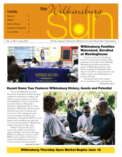 June 2016 - The Wilkinsburg Sun