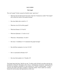 Salvation - Coryville Church of Faith