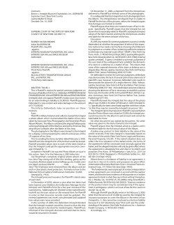 Contracts Brown v. Intrepid Museum Foundation, Inc., 600946/08