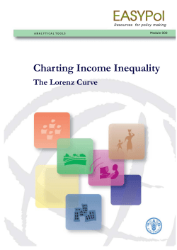 Charting Income Inequality - Food and Agriculture Organization of