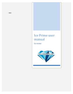 Ice Prime user manual