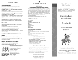 Eighth - Milltown Public Schools