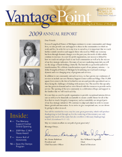 Inside - Evangelical Homes of Michigan