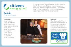 Amici`s - Citizens Energy Group