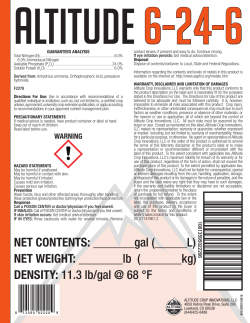 NET CONTENTS: gal ( L) NET WEIGHT: lb ( kg) DENSITY: 11.3 lb