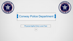 FIND OUT HERE - Conway Police Department