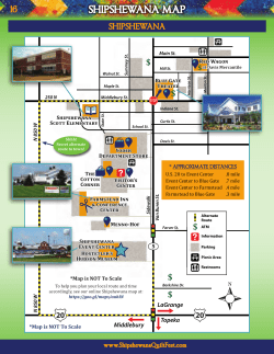 ShipSheWana Map - Shipshewana Quilt Festival