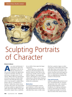 Sculpting Portraits of Character