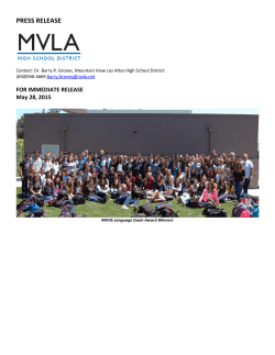 MVLA Students Score Again in French, Japanese, Latin and