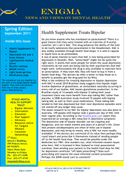 ENiGMA - Otago Mental Health Support Trust