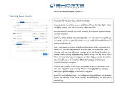 Short`s Travel Online Traveler Guide