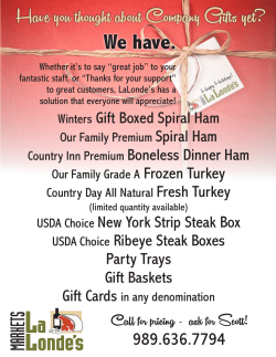 company gift and baskets