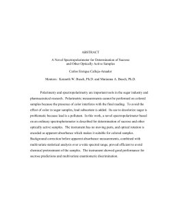 ABSTRACT A Novel Spectropolarimeter for Determination of