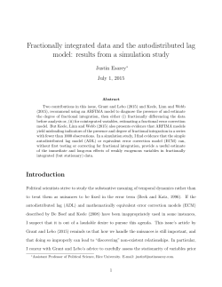 Fractionally integrated data and the autodistributed