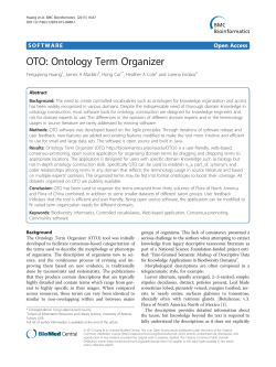 OTO: Ontology Term Organizer | BMC Bioinformatics | Full Text
