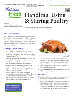 Michigan Fresh: Poultry