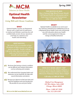 Optimal Health Newsletter