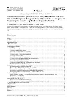 Full article - Magnolia press