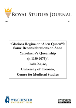 this PDF file - Royal Studies Journal