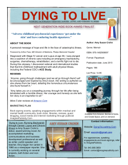 dying to live - ImaginePublicity