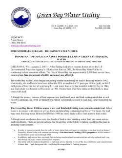 CONTACT: Annie Mares (920) 380-4444 annie@coalescemarketing