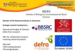 Bioenergy at Aberystwyth