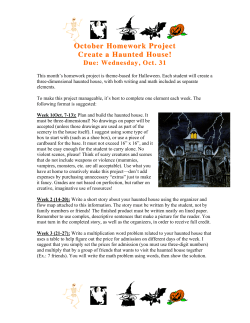 4th October Homework Project