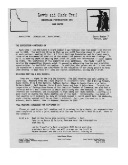 Lewis a.nd Cla.rk Trail