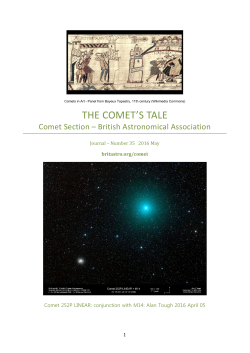 Comets in Art - British Astronomical Association