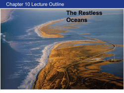 The Ocean`s Surface Circulation