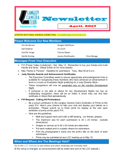 LCC Newsletter 2017 04
