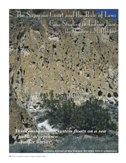 The Supreme Court and the Rule of Law