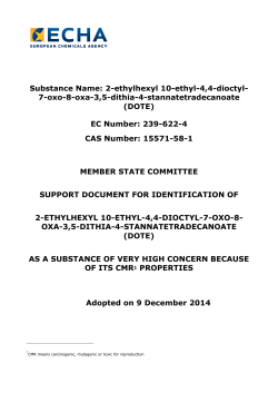 2-ethylhexyl 10-ethyl-4,4-dioctyl - ECHA