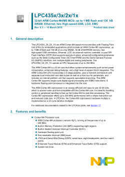 LPC435x/3x/2x/1x