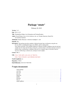Package `smatr`