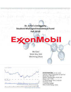 Exxon/Mobil - St. John`s University