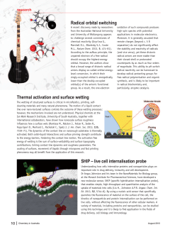 Read more... - Research School of Chemistry