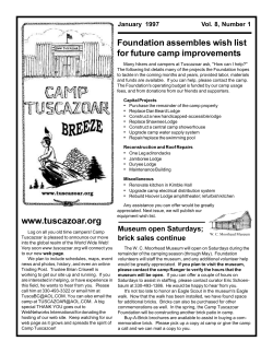 January 1997 - Camp Tuscazoar