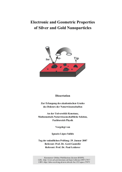 Electronic and Geometric Properties of Silver