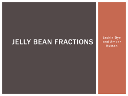 Jelly bean fractions